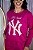 BLUSA MOLETOM NEW YORK - ROSA PINK - Imagem 1