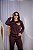 BLUSA MOLETOM BORBOLETA RESILIENCIA - MARROM - Imagem 5