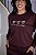 BLUSA MOLETOM TRÊS CORAÇÕES PÉROLAS - MARROM - Imagem 1