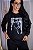 BLUSA MOLETOM CAVALO SPARKLE PONTO DE LUZ- PRETO - Imagem 1