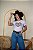 TSHIRT AMOR ANIMAL PRINT PEDRARIA - BRANCA - Imagem 2