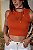 CROPPED REGATA COUNTRY WESTERN FERRADURA - TERRA COTA - Imagem 1
