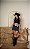 CROPPED REGATA COUNTRY NA RIBANA COWGIRL FERRADURA - PRETA - Imagem 3