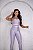CONJUNTO FITNESS CALÇA E TOP SHINE - LILÁS - Imagem 4