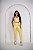 CONJUNTO FITNESS CALÇA E TOP SHINE - AMARELO BEBÊ - Imagem 4