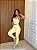 CONJUNTO FITNESS CALÇA E TOP SHINE - AMARELO BEBÊ - Imagem 1