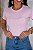 TSHIRT BEM ME QUERO PÉROLAS - ROSA BEBÊ - Imagem 1