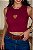 CROPPED REGATA COUNTRY NA RIBANA TXC USA - MARSALA - Imagem 1