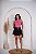 CROPPED REGATA NA RIBANA MIU MIU BORDADO - ROSA - Imagem 3