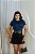 BLUSA BÁSICA CANELADA FEMININA - AZUL MARINHO - Imagem 3