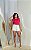 BLUSA BÁSICA CANELADA FEMININA - ROSA CHICLETE - Imagem 4