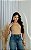 BLUSA BÁSICA CANELADA FEMININA - NUDE - Imagem 3