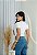 BLUSA BÁSICA CANELADA FEMININA - BRANCA - Imagem 2