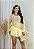 BLUSA MANGA LOGA FEMININA TULE - AMARELO BEBÊ - Imagem 2