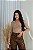 BLUSA MANGA LOGA FEMININA TULE - NUDE - Imagem 2