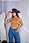 CROPPED REGATA COUNTRY NA RIBANA CAVALO COURO - MOSTARDA - Imagem 2
