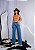 CROPPED REGATA COUNTRY NA RIBANA CAVALO COURO - MOSTARDA - Imagem 3