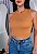 CROPPED REGATA COUNTRY NA RIBANA CAVALO COURO - MOSTARDA - Imagem 1