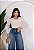 BLUSA MANGA LOGA FEMININA TULE - OFF WHITE - Imagem 2