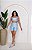 CONJUNTO FITNESS SHORT E TOP SHINE - AZUL BEBÊ - Imagem 1