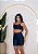 CONJUNTO FITNESS SHORT E TOP SHINE - AZUL MARINHO - Imagem 3