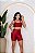 CONJUNTO FITNESS SHORT E TOP SHINE - MARSALA - Imagem 4