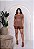 BLUSA FEMININA TULE - MARROM - Imagem 2