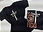 TSHIRT NO ALGODÃO ESTAMPA FRENTE E COSTAS SACRIFICIO - PRETA - Imagem 5