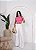 CROPPED REGATA NA RIBANA FLORZINHA - ROSA - Imagem 3