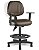 Cadeira Caixa Alta Ergonomica Executiva Portaria e Recepção Braços Reguláveis - Imagem 1