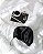 Touca de Seda 100% Pura Dupla Face Black - Imagem 4