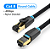 Cabo De Rede De Nylon Cat 8 Sstp 40gbps 2000mhz Vertion 2m - Imagem 2