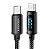 Cabo Usb Tipo C Super Rápido 100w de Nylon Com Display Essager - Imagem 1