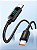 Cabo Usb Tipo C Super Rápido 100w de Nylon Com Display Essager - Imagem 8