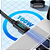 Cabo Usb Tipo C Super Rápido 100w de Nylon Com Display Essager - Imagem 10