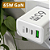 Carregador Super Rápido Gan 65w Com 3 Portas Usb - Imagem 5