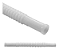 Mangueira Corrugada Bomba Combustível 260mm - 7,5mm X 9mm  Ref   DSC20260E - Imagem 1