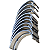 Bronzina Fixo 025 Fiat Uno Palio Doblo Siena Idea Punto Fire Tds Ref.SBC068025 - Imagem 4