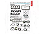Jogo Junta Motor Palio Brava Doblo Siena Strada 1.6 16v  Ref  HJFI2201X - Imagem 6