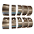 Bronzina Fixo 025 Fiat Uno Premio Elba Motor 1050 1.0 1.3 1.5 Nacional Palio Motor 1.0 1.5 Ref.SBC407 - Imagem 2