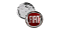 Emblema Redondo Vermelho Adesivo Medio Grade Fiat Palio Punto 13 Stilo Uno 08 Ref. 138642 - Imagem 1