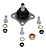 Pivo Suspensao Fiat Idea 1.4 1.8 2006../ Até 2010 Ref.: PVI1058 - Imagem 2