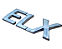 EMBLEMA ELX (CROMADO) (LATERAL - MALA) FIAT 01/.. - Imagem 4