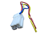 Conector 03 Vias - Termostato  Plafonnier Palio Siena Strada Idea Novo Palio Ref : TC1180 - Imagem 2