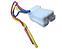 Conector 03 Vias - Termostato  Plafonnier Palio Siena Strada Idea Novo Palio Ref : TC1180 - Imagem 3