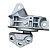 Coxim Motor Lado Direito Fiat Novo Palio 1.0 1.4 Grand Siena Novo Uno 2011 Ref.PDA2305 - Imagem 3
