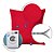 Capas Para Almofada Matelada Com Zíper Kit C/04 Peças - Cor: Vermelha-  Tamanho 45x45  Cm -  100% Poliéster - Imagem 3