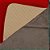 Capa Protetora Para Sofá Padrão de 2 Lugares -  Dupla Face e Impermeável -  Cor:  Vermelho/ Cáqui - Imagem 4