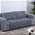 Manta Xale  Decorativa Dupla Face Para Sofá Com Franja Luxor 01 Peça em Tecido Jacquard -210 M x 1,35 M - Cor: Preto Palmeira - Imagem 1