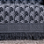 Manta Xale  Decorativa Dupla Face Para Sofá Com Franja Luxor 01 Peça em Tecido Jacquard -210 M x 1,35 M - Cor: Preto Palmeira - Imagem 3
